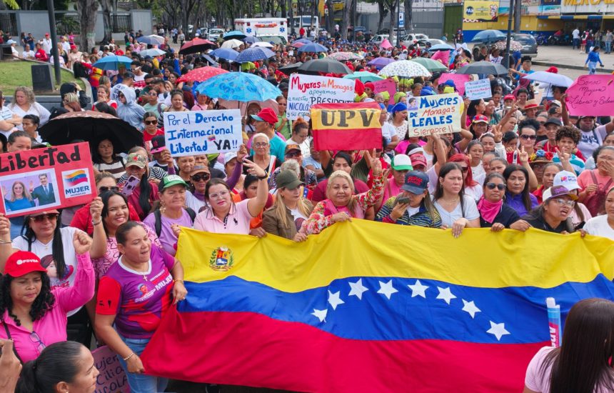 Mujeres de Monagas alzan su voz por la libertad del presidente Nicolás Maduro 1 mujeres
