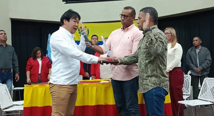 Zhong Chang ratificado como presidente del Concejo Municipal de Piar