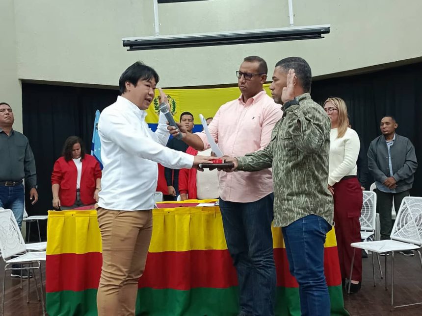 Zhong Chang ratificado como presidente del Concejo Municipal de Piar 1 Piar