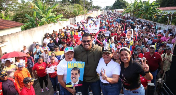 En Santa Bárbara exigen liberación de Nicolás Maduro y Cilia Flores
