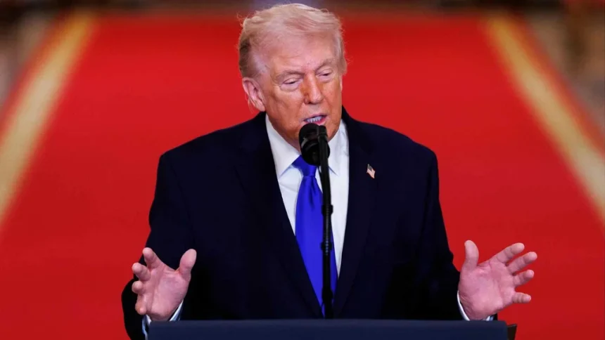 Trump presenta discurso del Estado de la Unión tras año de su segunda Administración 1 Donald Trump