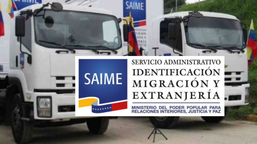 SAIME inicia operativo de cedulación