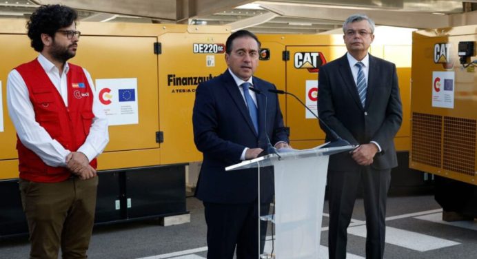 Apoyo de España: Seis generadores enviados para aliviar la crisis eléctrica en Ucrania