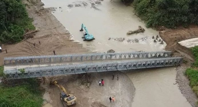 Mérida implementa paso provisional en Guaruríes para facilitar el tránsito