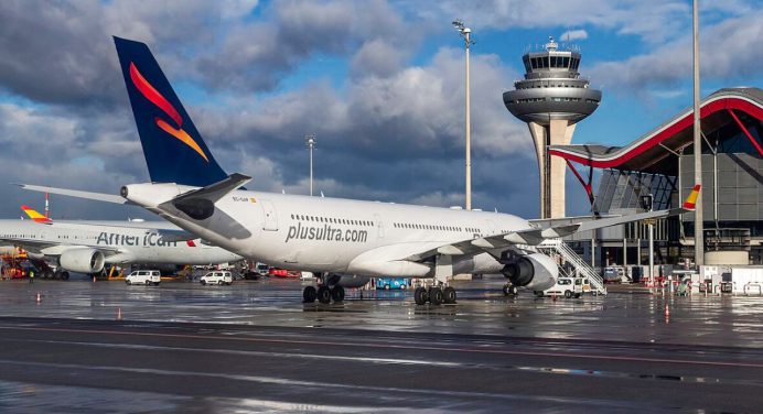 Plus Ultra reactiva sus vuelos de Madrid a Venezuela el próximo 3 de marzo