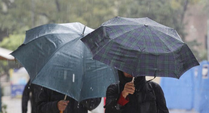 Lloviznas dispersas en algunas regiones del país este 13-FEB