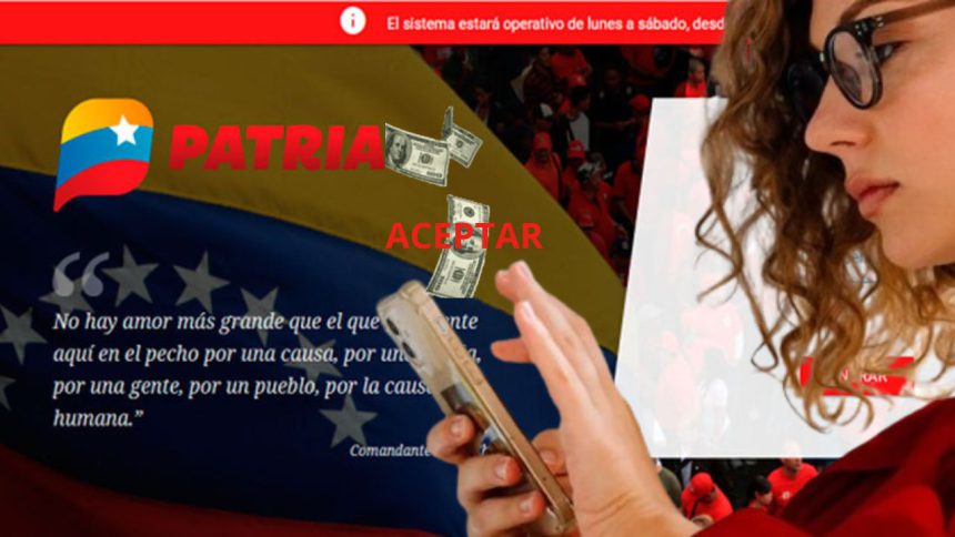 nueva asignación en PATRIA