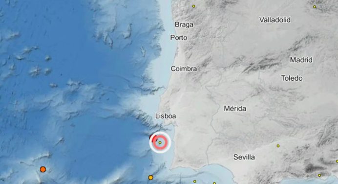 Sismo en Lisboa de 4,1 sin registro de daño