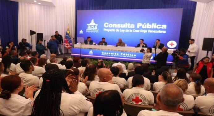 Parlamento prevé aprobar marco jurídico para proteger labor de la Cruz Roja Venezolana