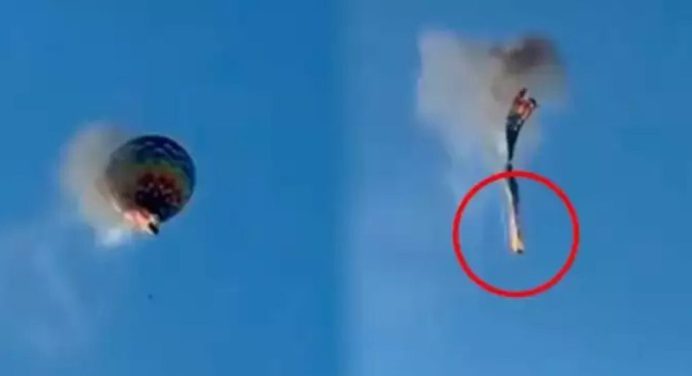 Tragedia aérea en Brasil: Incendio en un globo aerostático cobra la vida de una familia