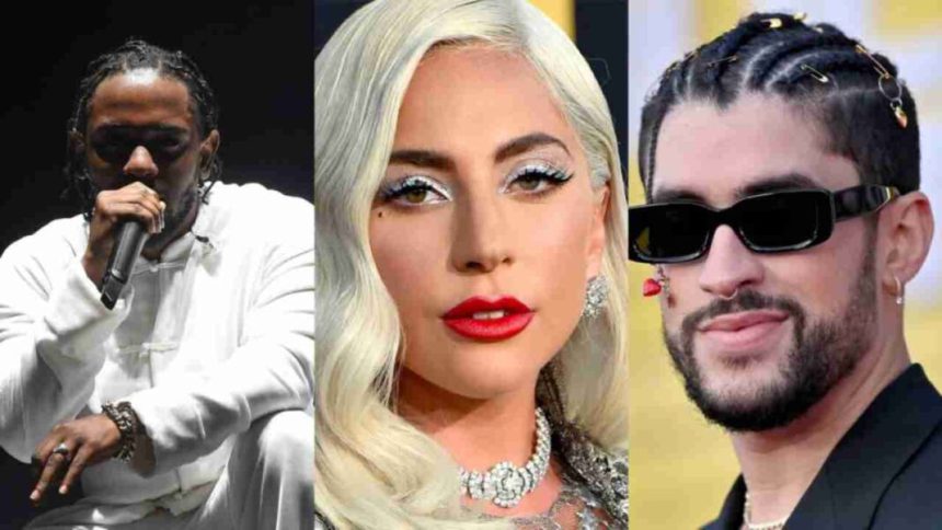 Los Grammy miden dominio musical de Bad Bunny, Lady Gaga y Kendrick Lamar 1 Grammy