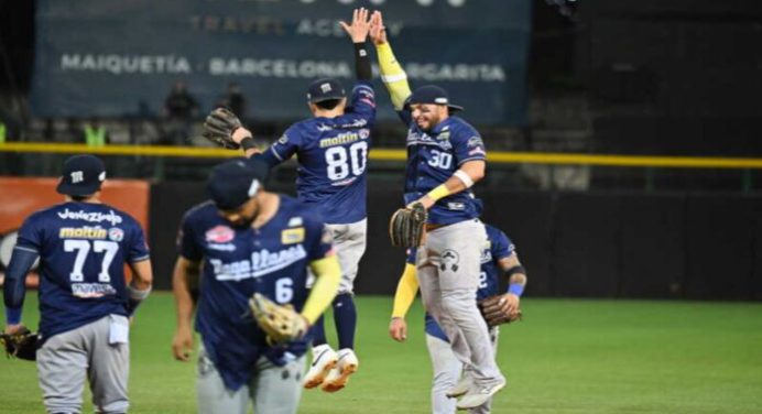 Magallanes derrotó a Caribes para dar un paso más rumbo al título