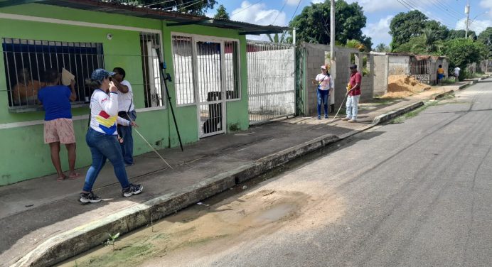 Alcaldía realizó levantamiento de tierras urbanas en Brisas del Nazareno