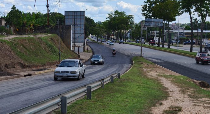 Gobernación de Monagas culminó trabajos de vialidad en el elevado de Boquerón