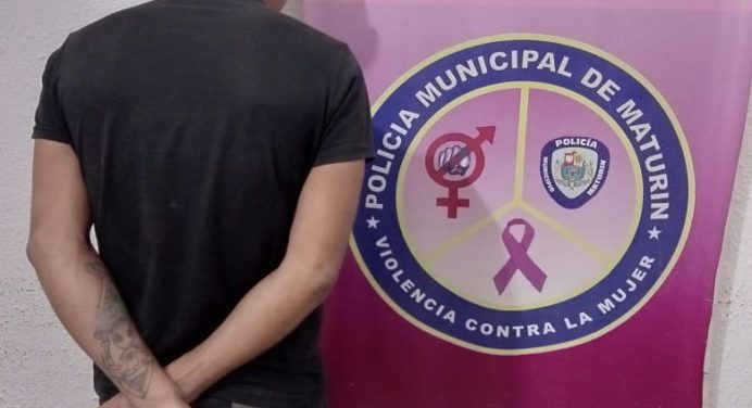 Polimaturín detuvo a sujeto en Los Iraníes por golpear a su pareja en la cara