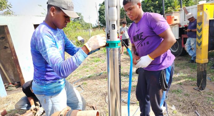 MinAguas restituye servicio a más de 2 mil 100 familias en Maturín