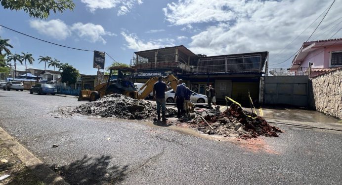 Aguas de Monagas recupera sistema de drenaje del sector Las Avenidas de Maturín