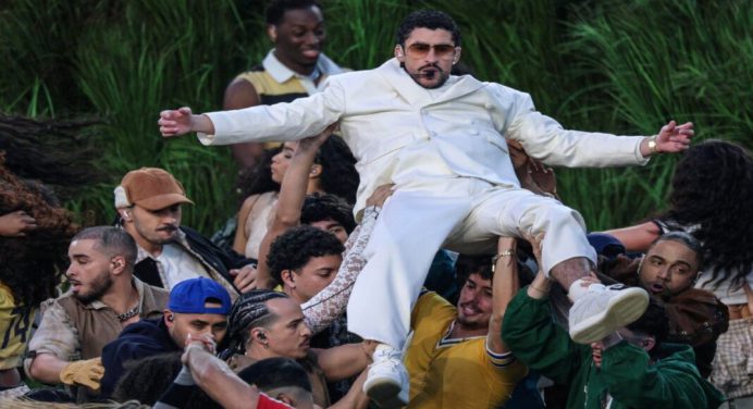 Lady Gaga y Ricky Martin asistieron a fiesta latina de Bad Bunny en el Super Bowl