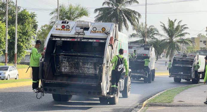 Despliegan plan operativo de recolección de desechos en Maturín