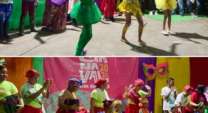 Instituciones educativas de Morón celebraron con alegría el Carnaval