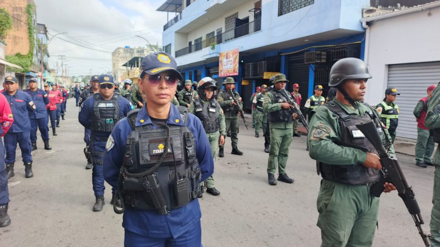 Gobernador Luna despliega 290 funcionarios de seguridad en el municipio Maturín 1 despliegue
