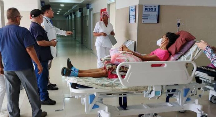 Reubican pacientes en el renovado quinto piso del hospital Núñez Tovar