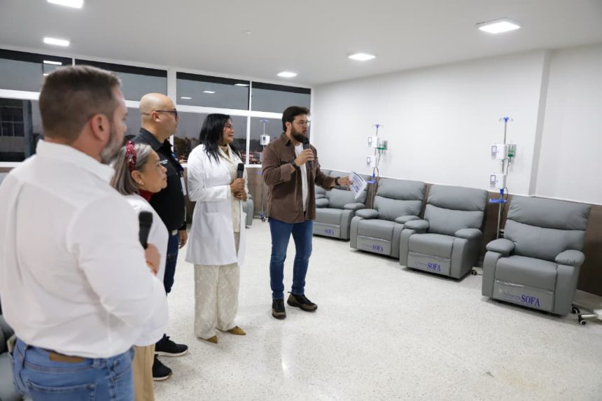 Gobernador Luna entregó como una tacita de plata el 5° piso del Humnt 1 Humnt