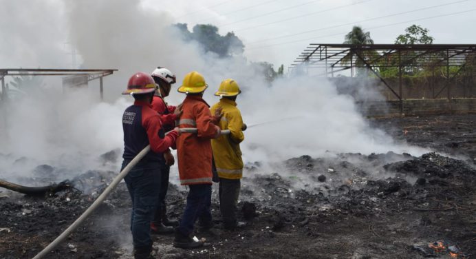 Incendio forestal causó alarma en la avenida Bella Vista