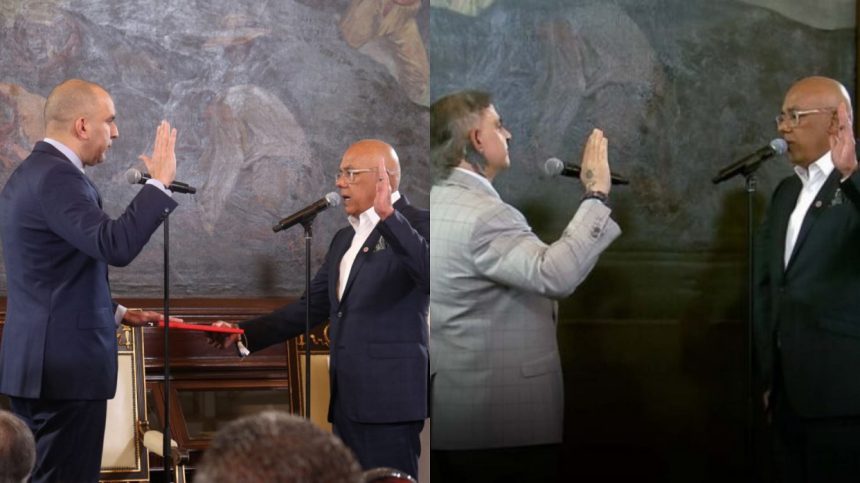 Larry Devoe y Tarek William Saab fueron juramentados como fiscal y defensor del pueblo encargados 1 Larry Devoe