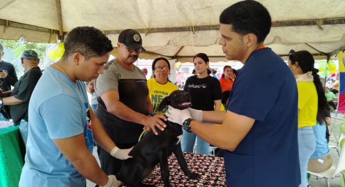 Misión Nevado atendió a más de 180 mascotas en el municipio Cedeño