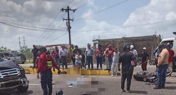 Mujer perdió la vida en aparatoso accidente ocurrido en el distribuidor La Cruz