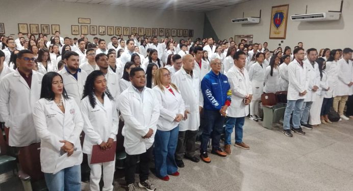 Profesionales de la salud recibieron certificados del curso para médicos en Monagas