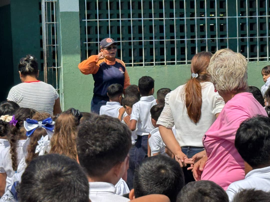 PCAD Maturín realizó simulacro preventivo en la UE. Salvador Garmendia 2 simulacro2