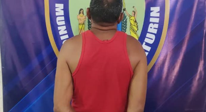 Polimaturín capturó a sujeto solicitado por un juzgado