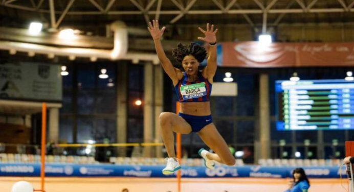 Yulimar Rojas reapareció en grande y clasificó al Mundial bajo techo