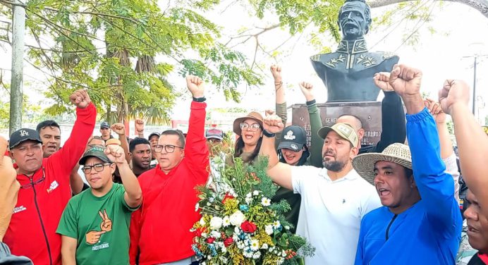 En Punta de Mata rinden honores al General del pueblo soberano, Ezequiel Zamora