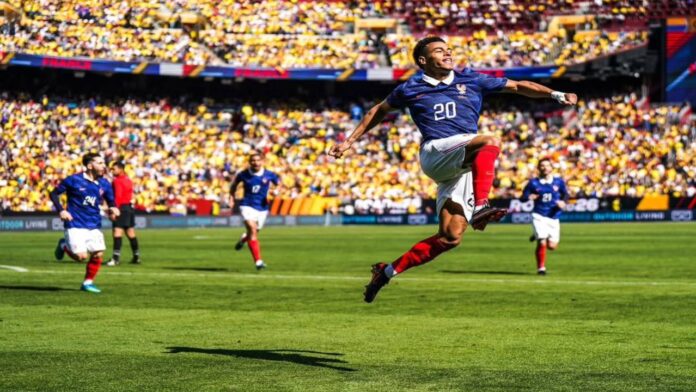 Francia superó con solidez a Colombia en partido amistoso 1 Francia