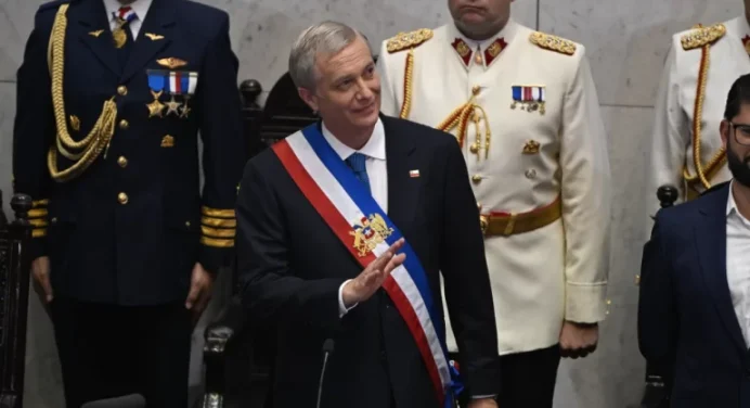 José Antonio Kast asumió la presidencia de Chile