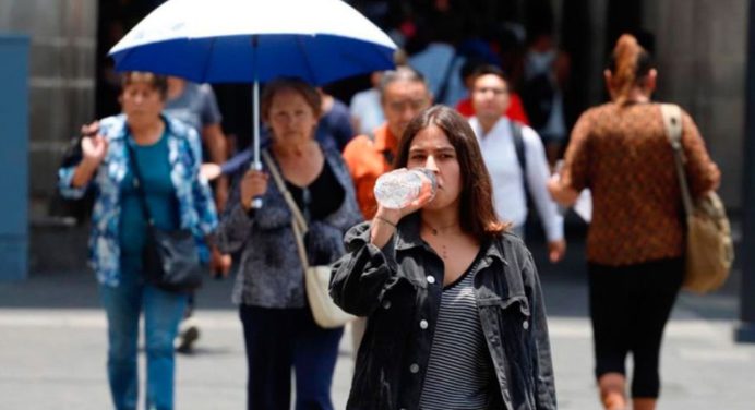 Día de altas temperaturas y nubosidad en gran parte del país