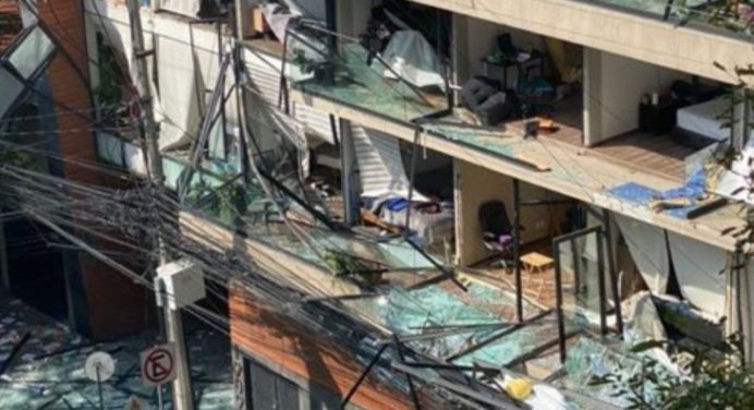 Explosión de gas en edificio de la Ciudad de México deja cuatro heridos