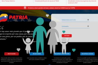 Entra y cobra en PATRIA