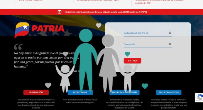 Entra y cobra en PATRIA el Bono Único Familiar marzo 2026: monto de este mes