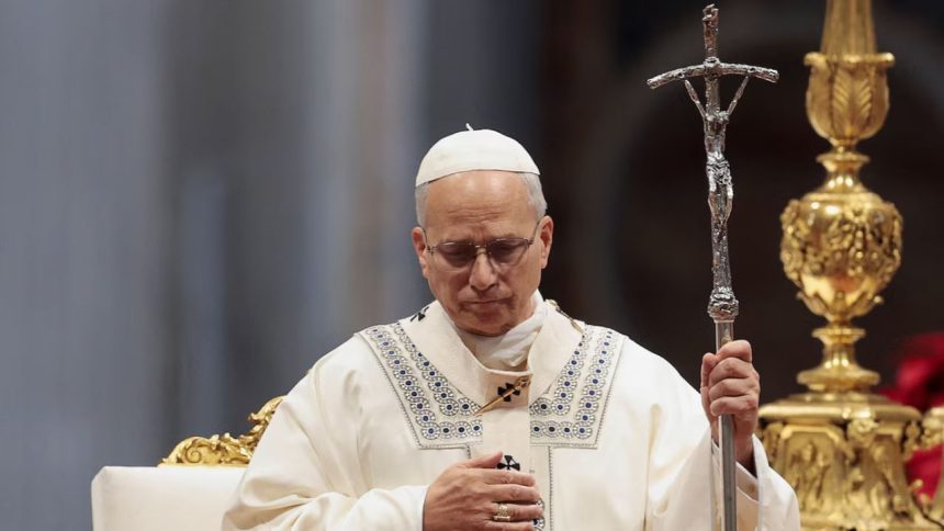 El papa León hace un llamado a la paz mundial 1 paz mundial