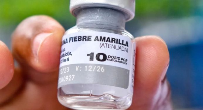 ¡Pronto! Vacunación contra la fiebre amarilla será extendida en todo el país