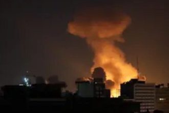 Bombardeos en Teherán