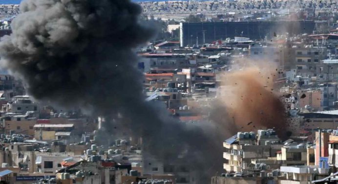 En el Líbano: llegan a 486 los muertos, 1.313 los heridos y unos 600.000 los desplazados