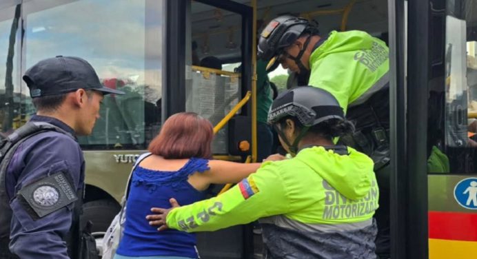 PNB se despliega en apoyo a los caraqueños ante el paro de transporte de este lunes
