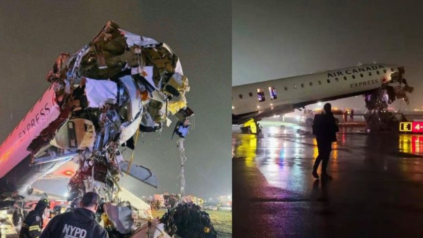 Choque en el aeropuerto LaGuardia de Nueva York: Muere piloto y copiloto del avión 1 LaGuardia