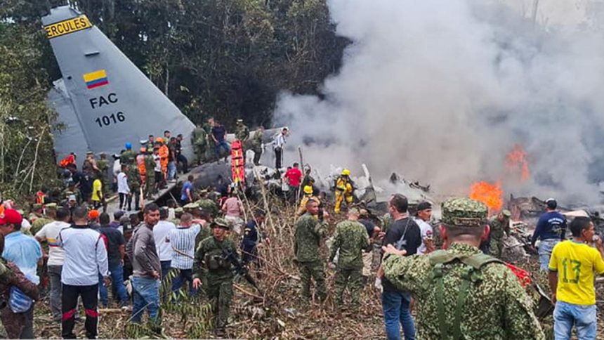 accidente aéreo en Colombia