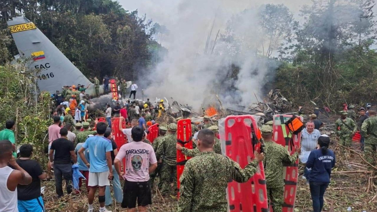 accidente aéreo en Colombia